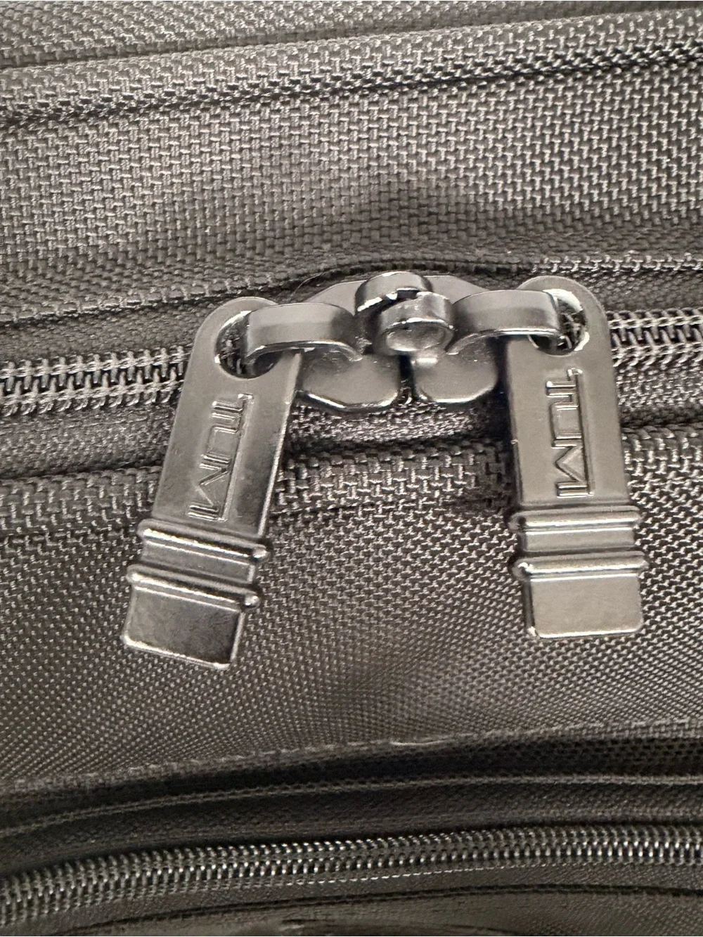 EUC Tumi Alpha Black Ballistic Nylon Travel Business Laptop Work Backpack